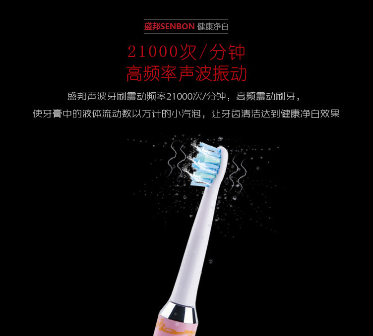 電動(dòng)式聲波牙刷 自動(dòng)便攜充電牙刷 