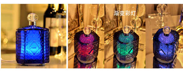 線控式玻璃幻彩香薰儀(精油香薰機)
