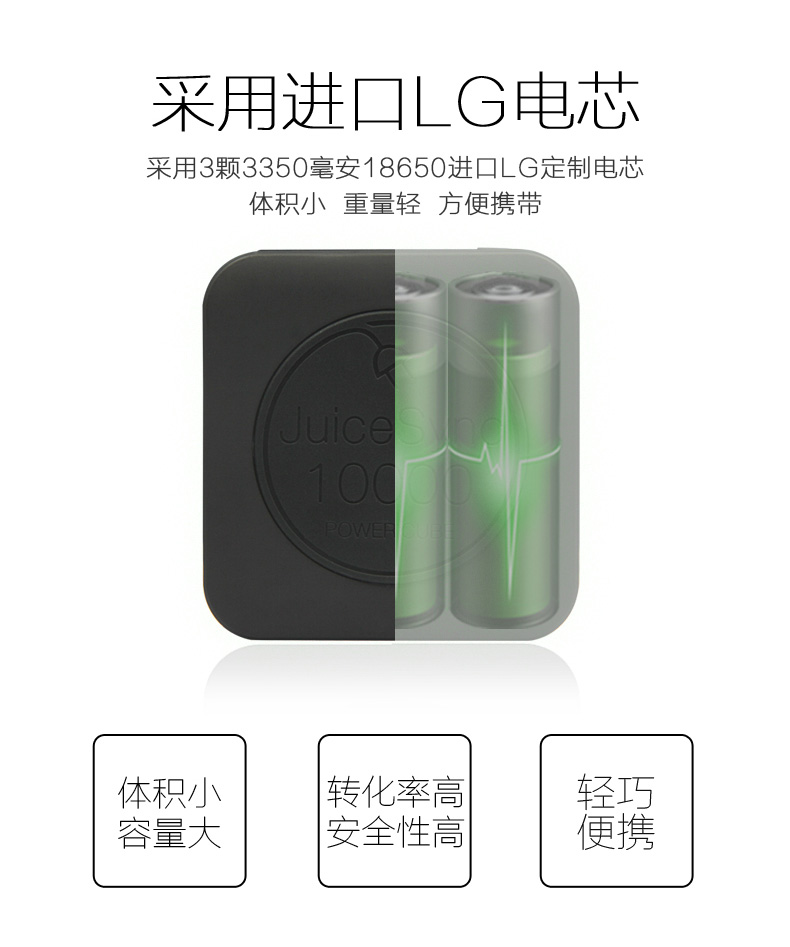 MIPOW小巧便攜蘋果移動電源10000mAH智能超薄迷你可愛通用充電寶