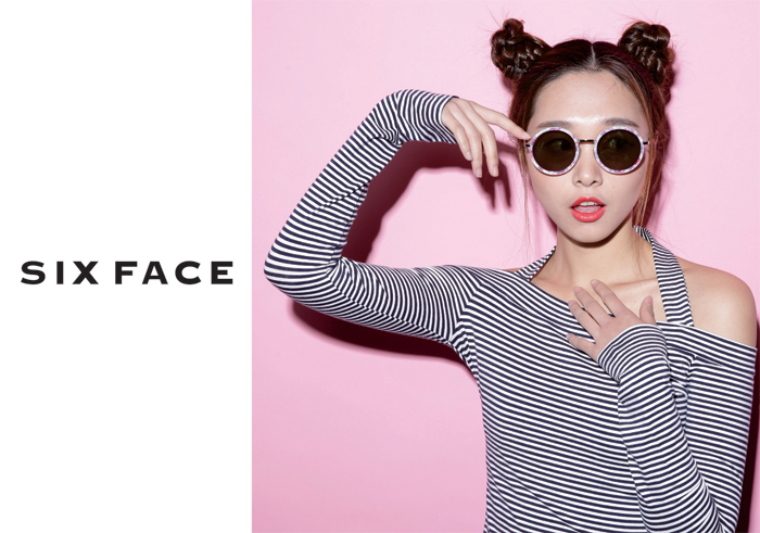 SIX FACE時(shí)尚太陽鏡、眼鏡竿裂、墨鏡